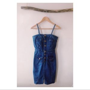 Denim dress